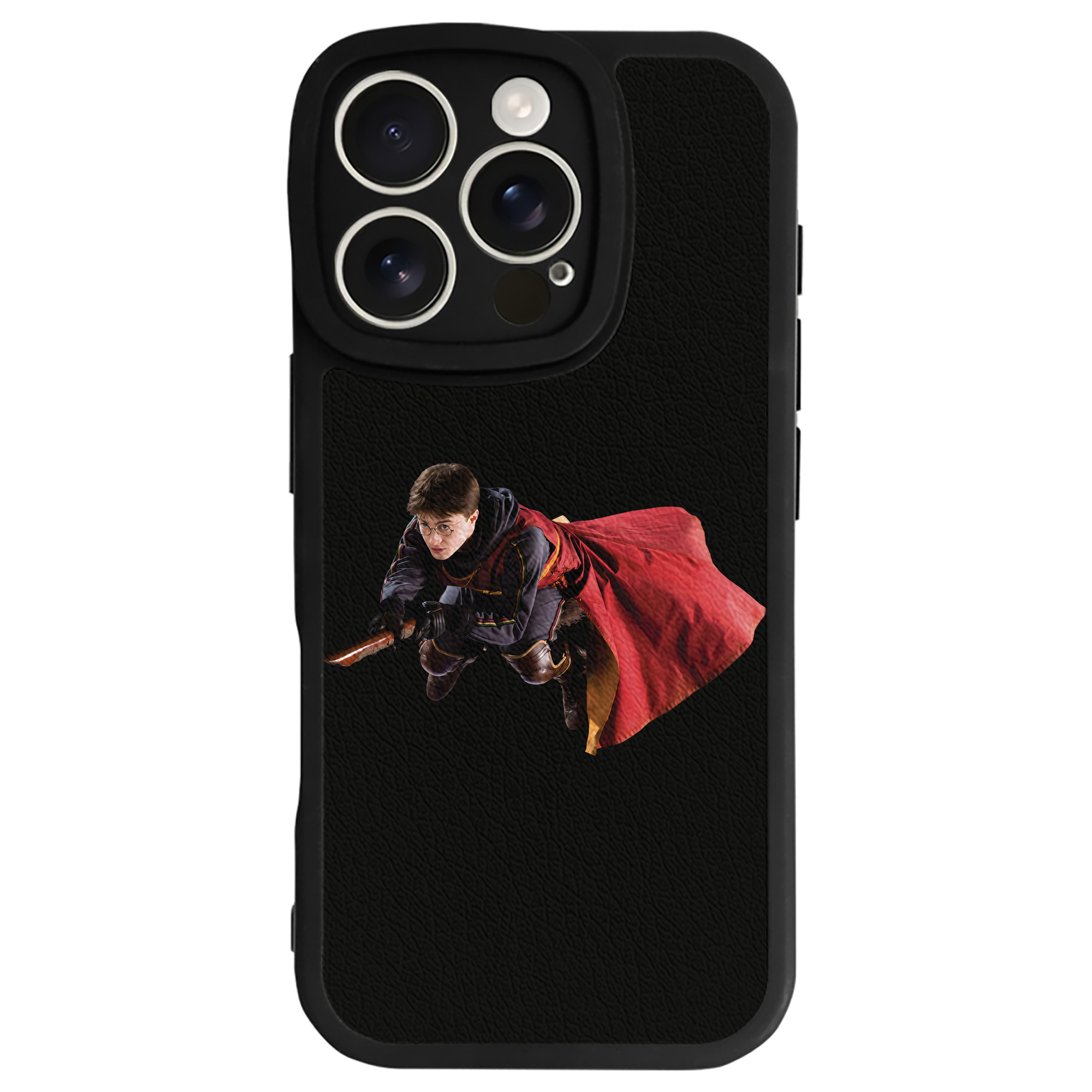（画像用） Harry Potter ハリー・ポッターシリーズ 【iPhone 16シリーズ対応】シリコンスマホケース（レザー調） 材質：シリコン